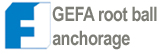z GEFA Root Anchor System-Ancoraggio della zolla